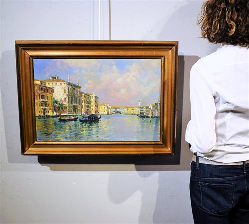 Venise, Grand Canal et pont du Rialto